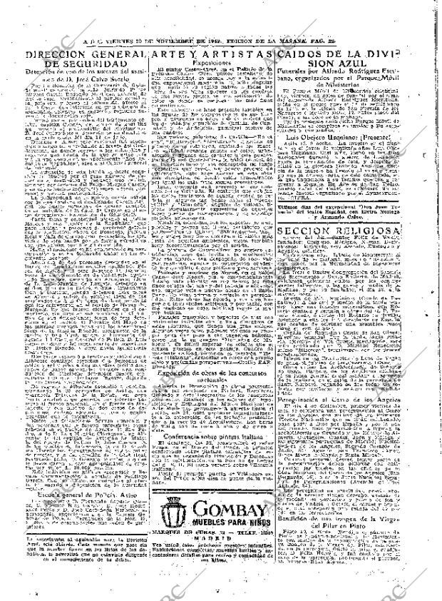 ABC MADRID 20-11-1942 página 22