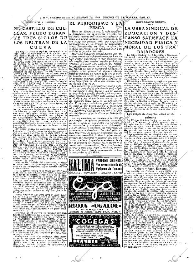 ABC MADRID 21-11-1942 página 13