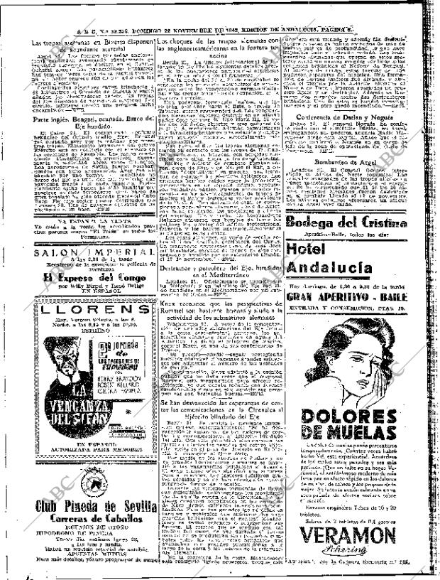 ABC SEVILLA 22-11-1942 página 8