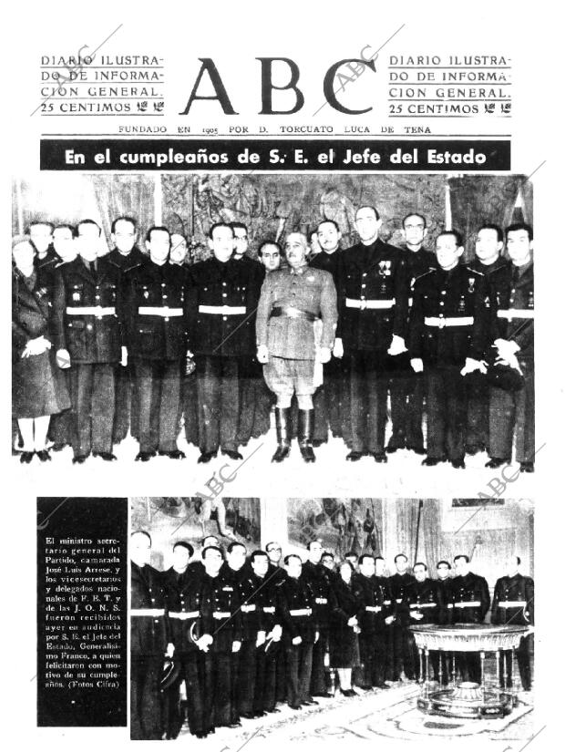 ABC MADRID 05-12-1942 página 1