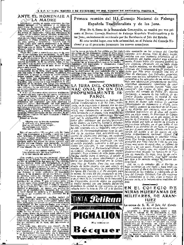 ABC SEVILLA 08-12-1942 página 9