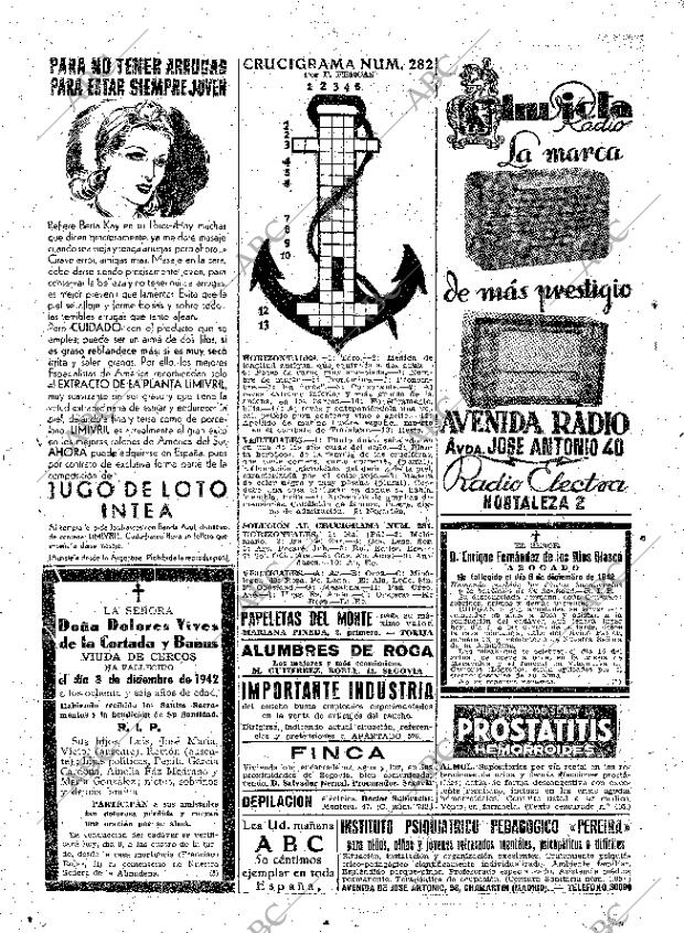 ABC MADRID 09-12-1942 página 22