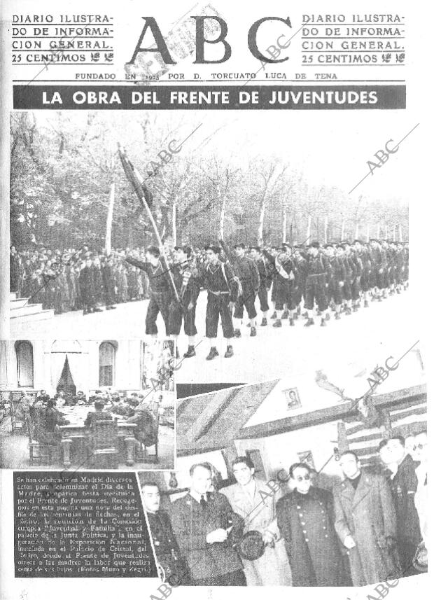 ABC MADRID 10-12-1942 página 1