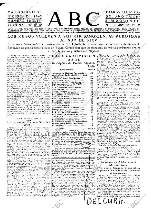 ABC MADRID 13-12-1942 página 23