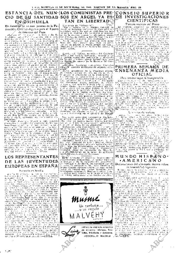 ABC MADRID 13-12-1942 página 30