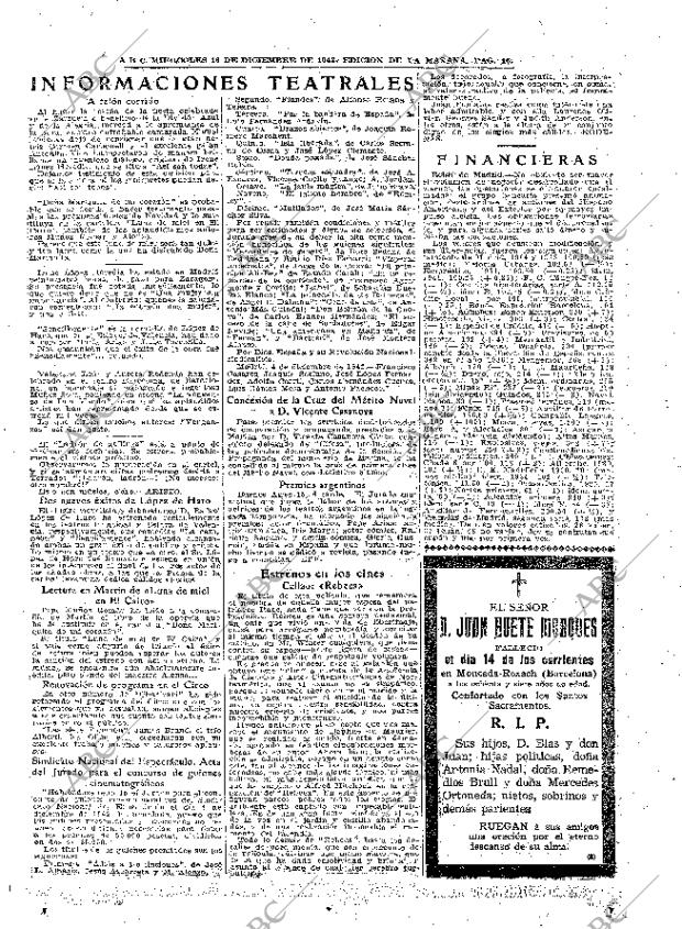 ABC MADRID 16-12-1942 página 16