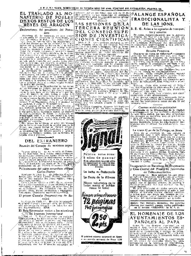 ABC SEVILLA 16-12-1942 página 14