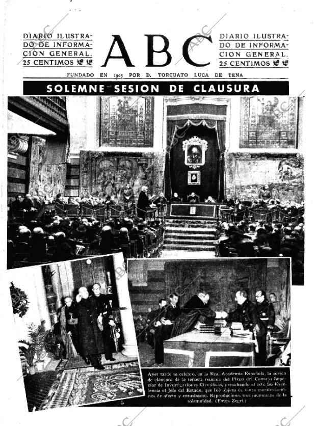 ABC MADRID 17-12-1942 página 1