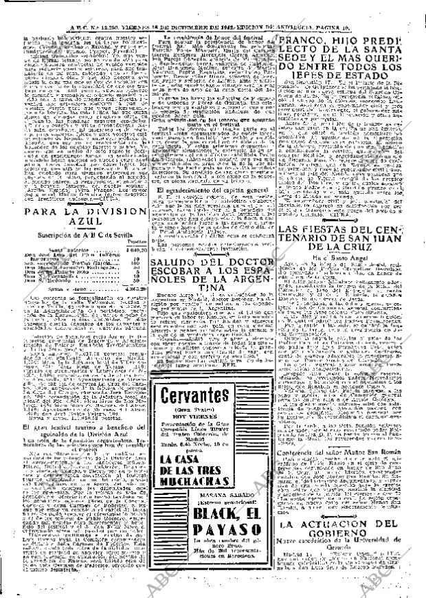 ABC SEVILLA 18-12-1942 página 10