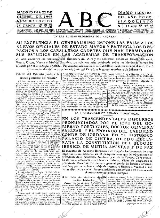 ABC MADRID 22-12-1942 página 5