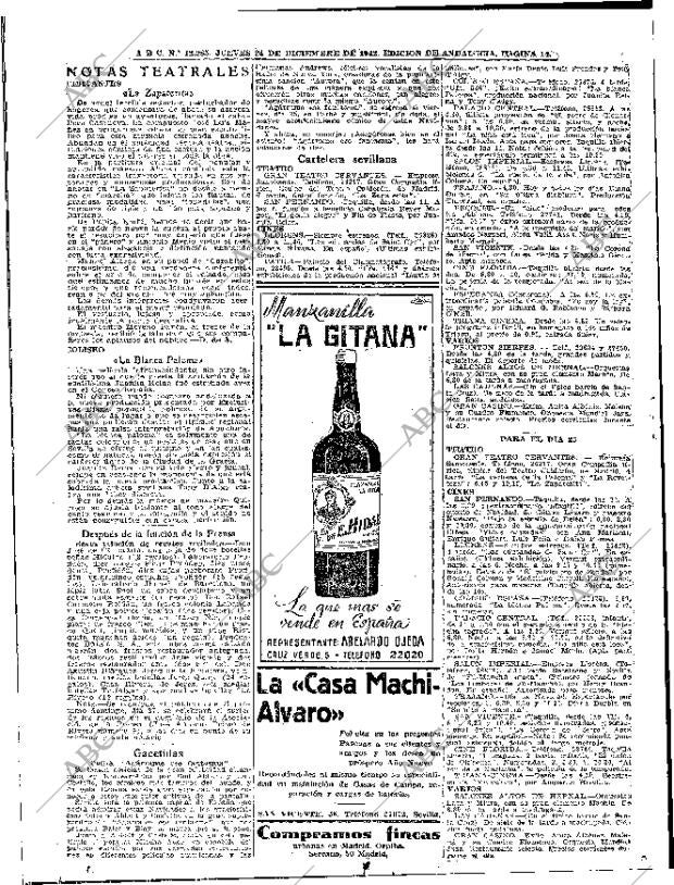 ABC SEVILLA 24-12-1942 página 14