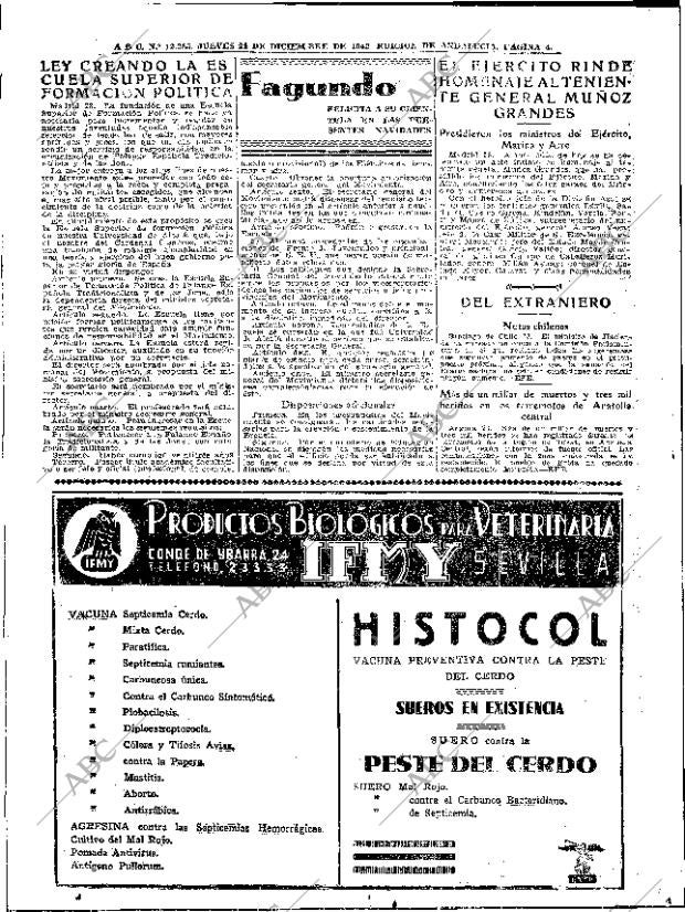 ABC SEVILLA 24-12-1942 página 4