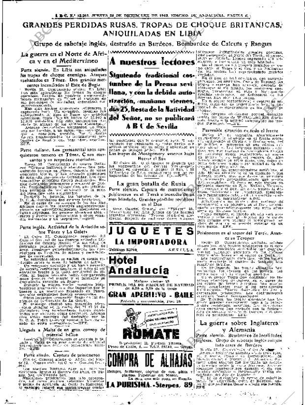 ABC SEVILLA 24-12-1942 página 5