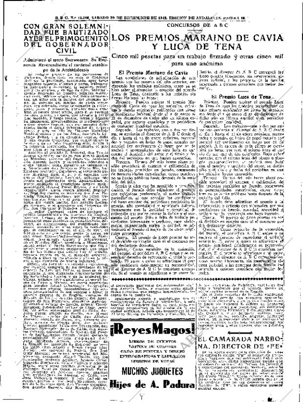 ABC SEVILLA 26-12-1942 página 15
