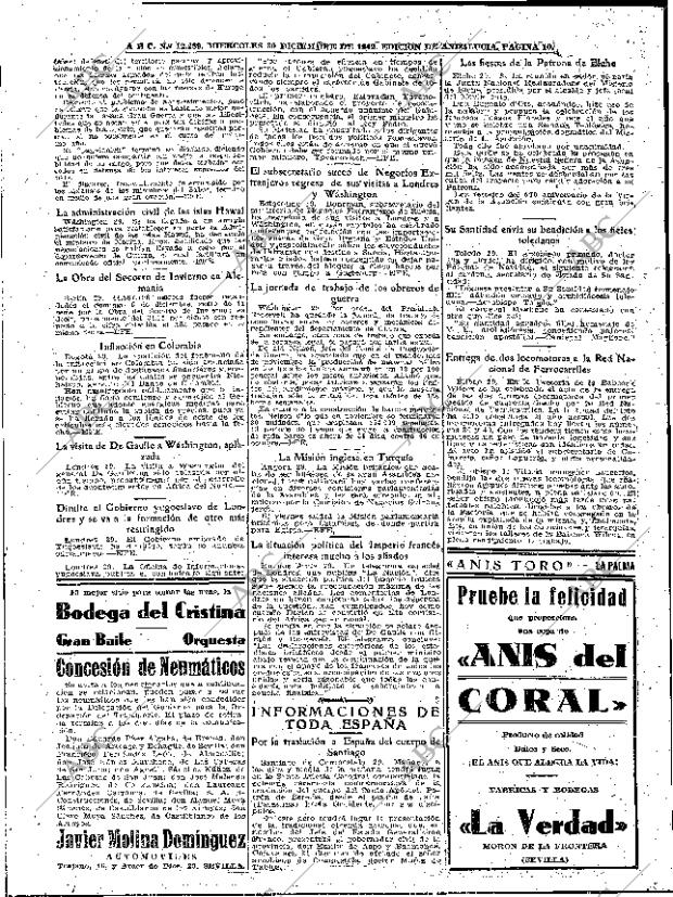 ABC SEVILLA 30-12-1942 página 10