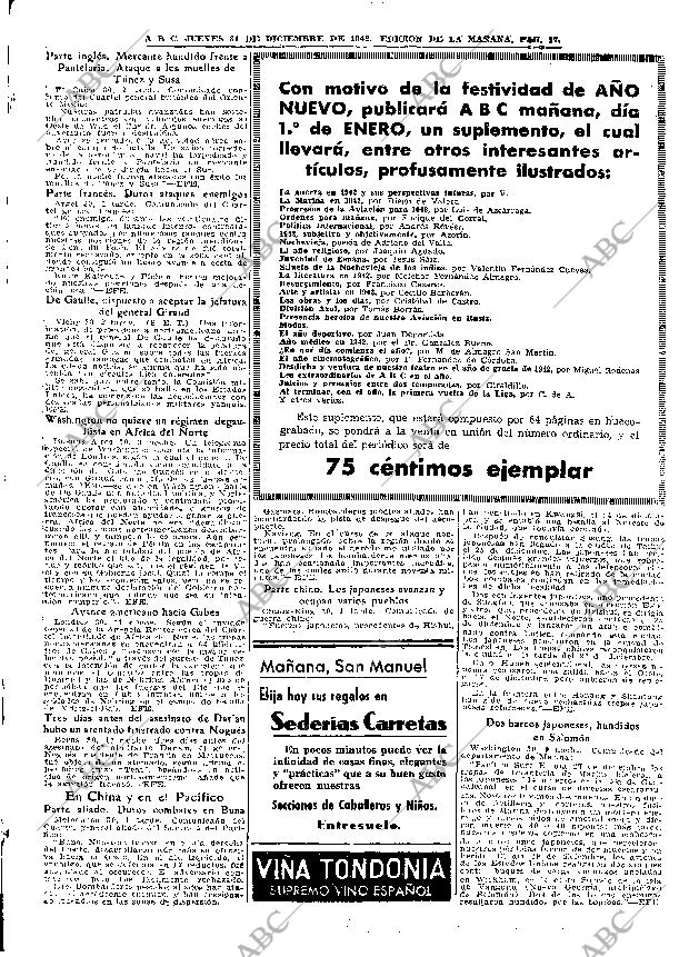 ABC MADRID 31-12-1942 página 17