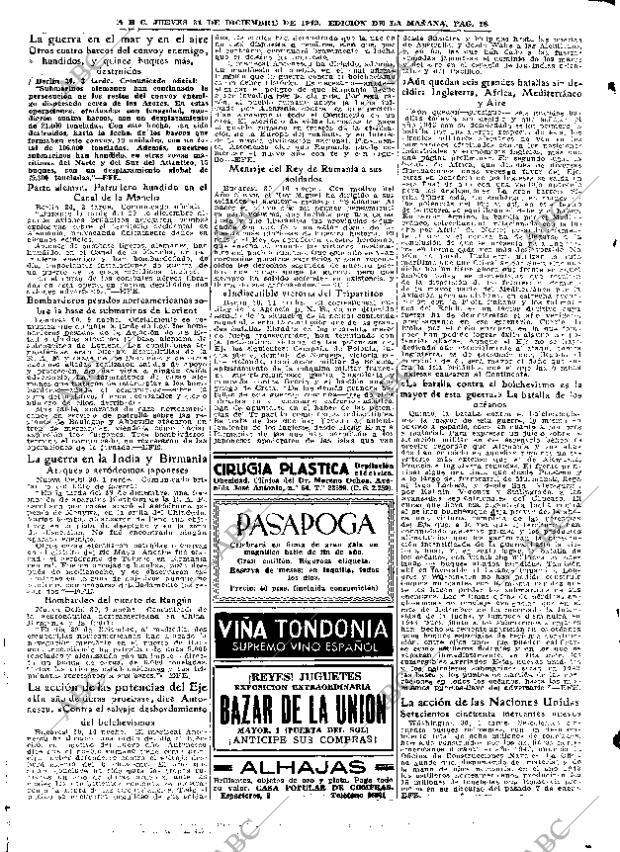 ABC MADRID 31-12-1942 página 18