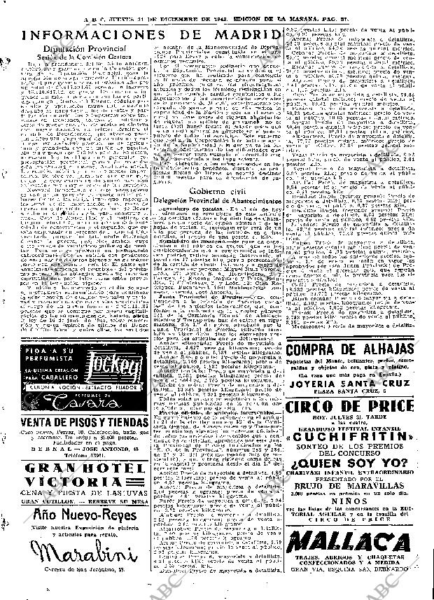 ABC MADRID 31-12-1942 página 27