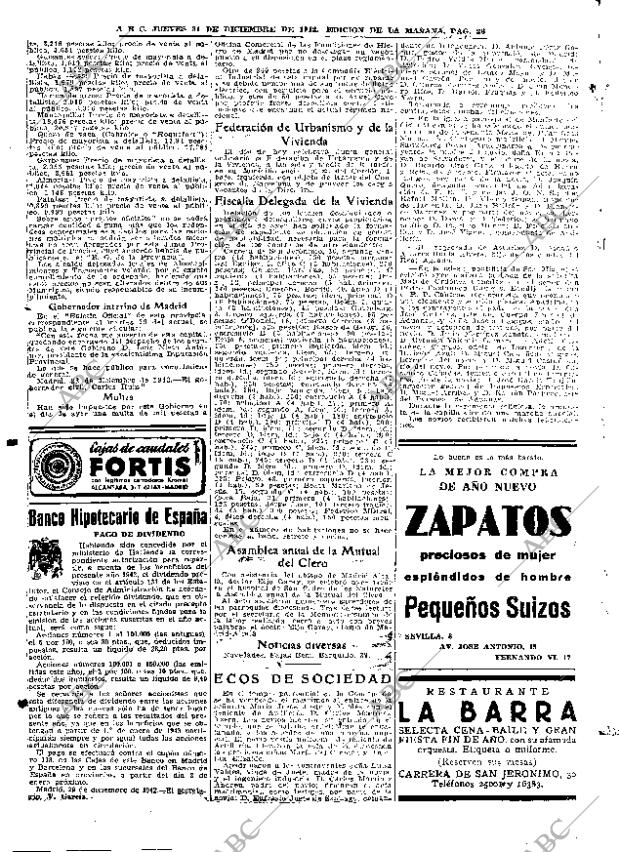 ABC MADRID 31-12-1942 página 28