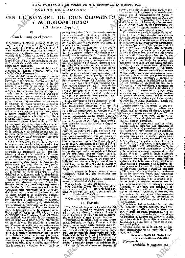 ABC MADRID 03-01-1943 página 25