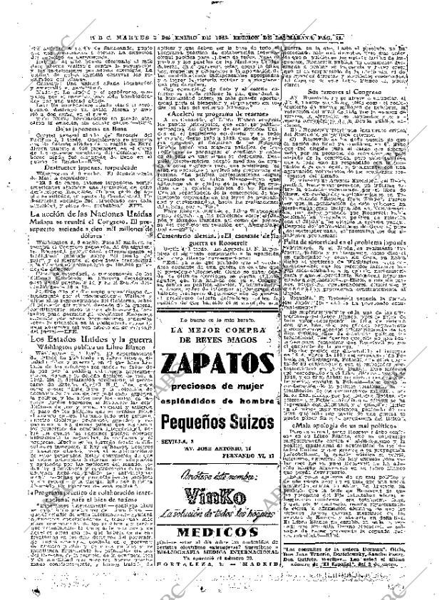 ABC MADRID 05-01-1943 página 11