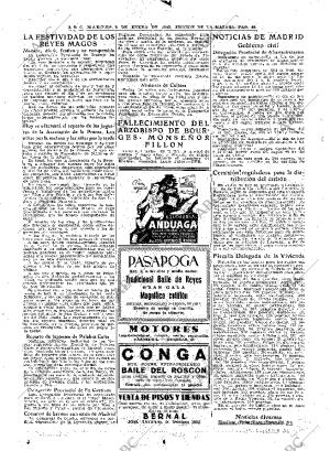 ABC MADRID 05-01-1943 página 16