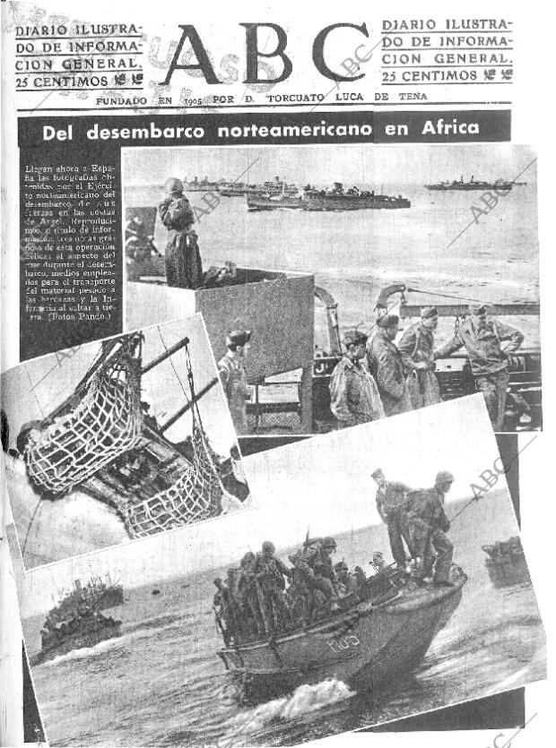 ABC MADRID 09-01-1943 página 1
