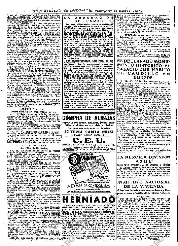 ABC MADRID 09-01-1943 página 6