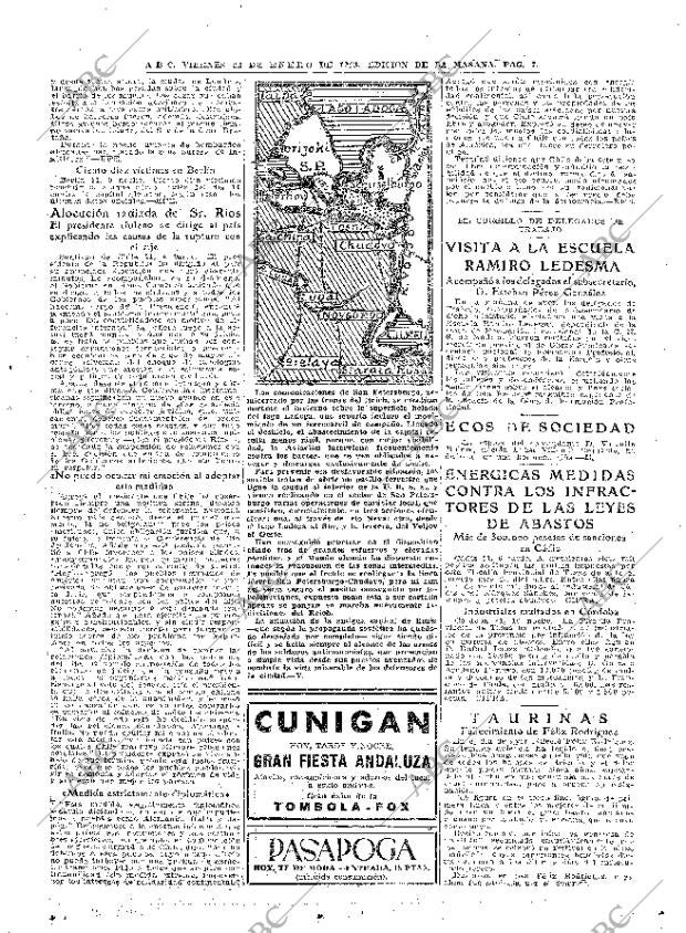 ABC MADRID 22-01-1943 página 7