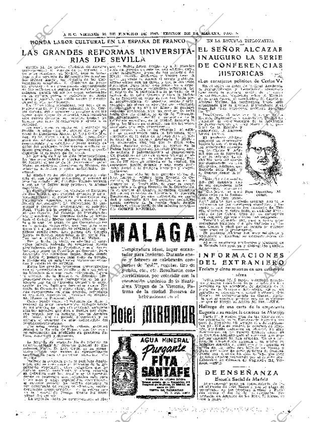 ABC MADRID 22-01-1943 página 8