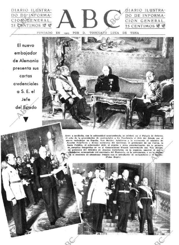 ABC MADRID 24-01-1943 página 1