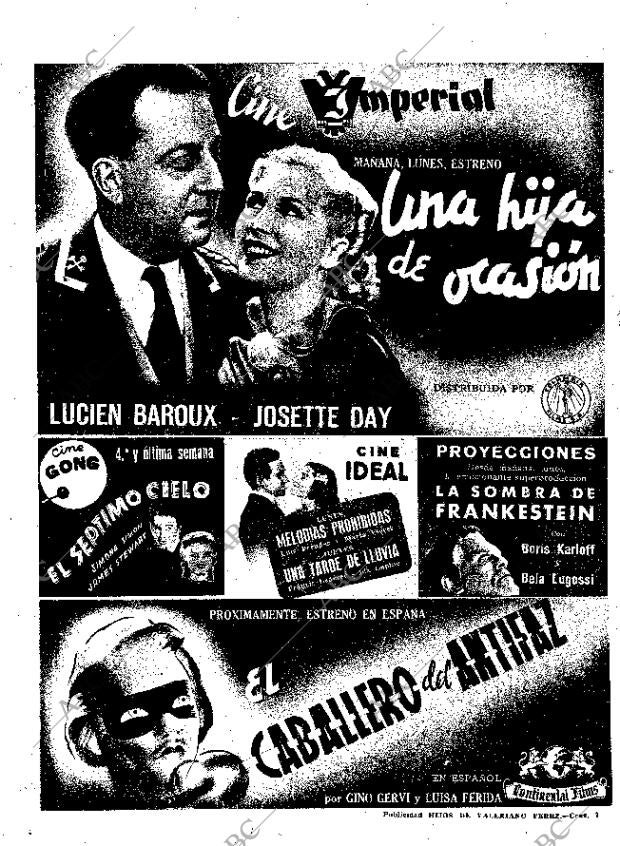 ABC MADRID 24-01-1943 página 8