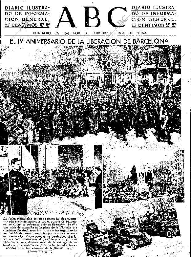 ABC SEVILLA 29-01-1943 página 1