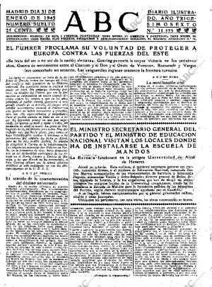 ABC MADRID 31-01-1943 página 15