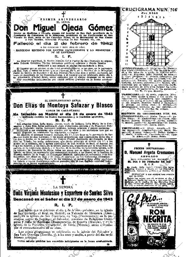 ABC MADRID 31-01-1943 página 30