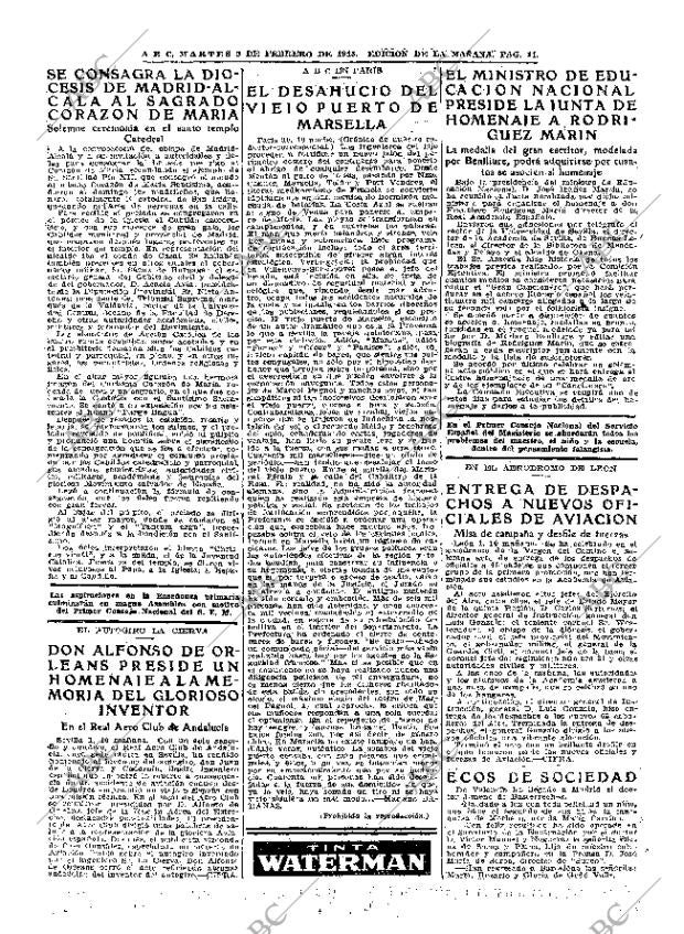 ABC MADRID 02-02-1943 página 11