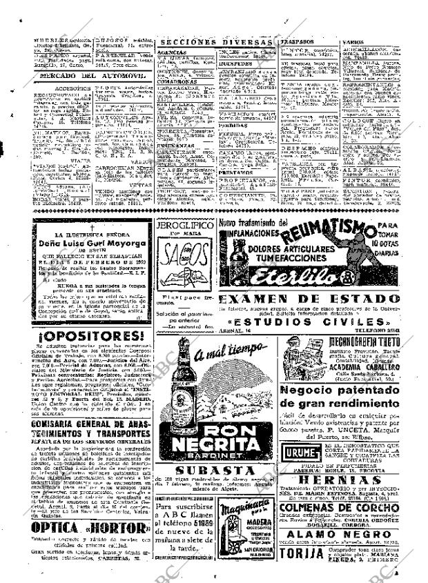 ABC MADRID 04-02-1943 página 15