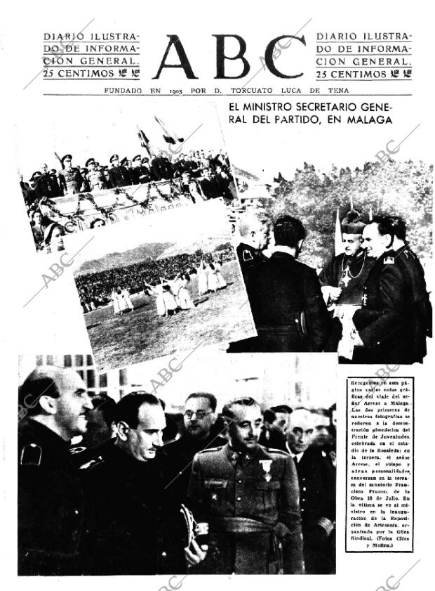 ABC MADRID 09-02-1943 página 1