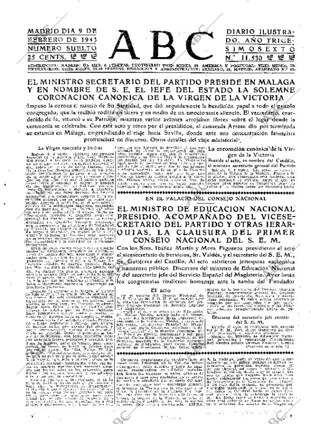 ABC MADRID 09-02-1943 página 3