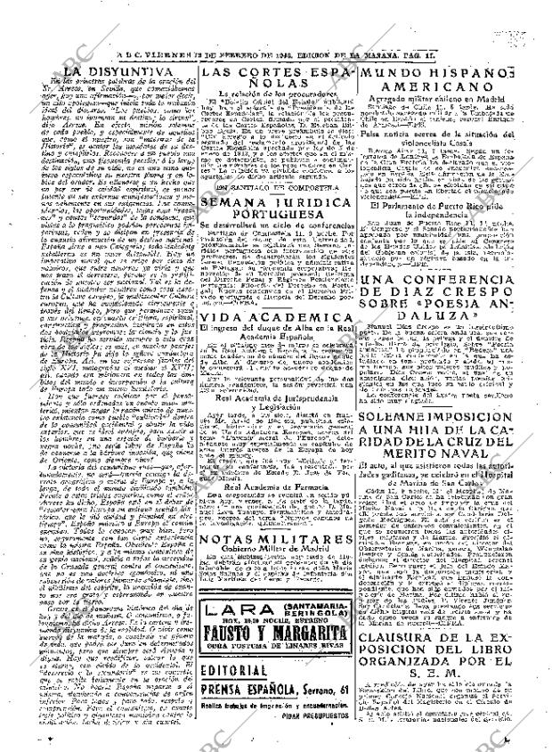 ABC MADRID 12-02-1943 página 11