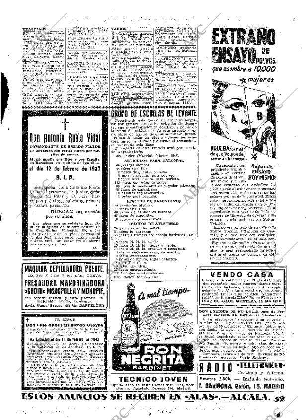 ABC MADRID 12-02-1943 página 15