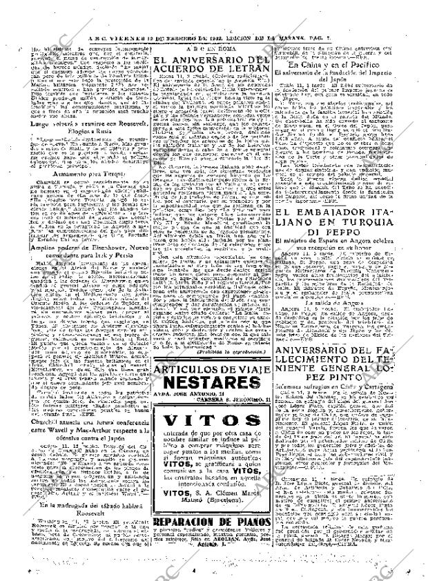 ABC MADRID 12-02-1943 página 7
