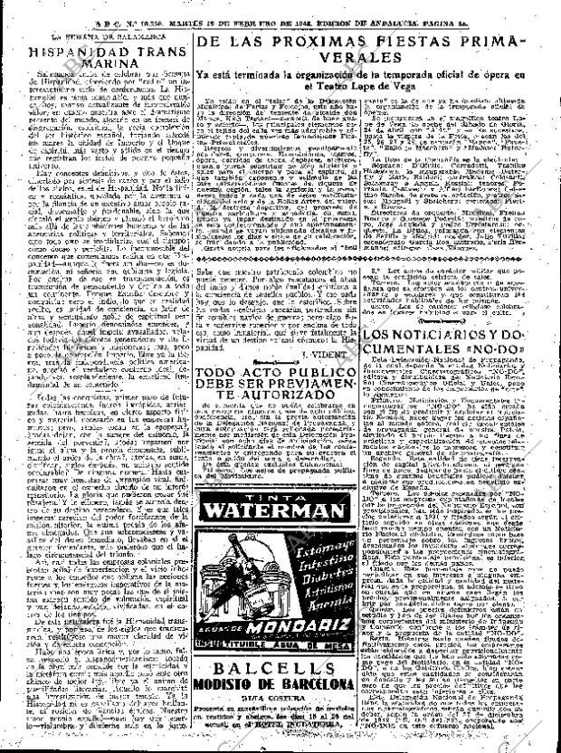 ABC SEVILLA 16-02-1943 página 15