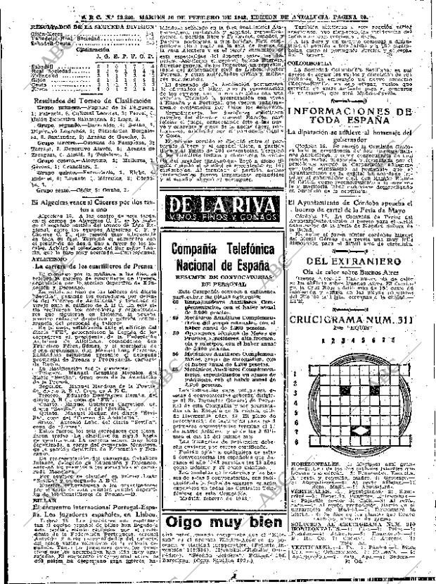 ABC SEVILLA 16-02-1943 página 20