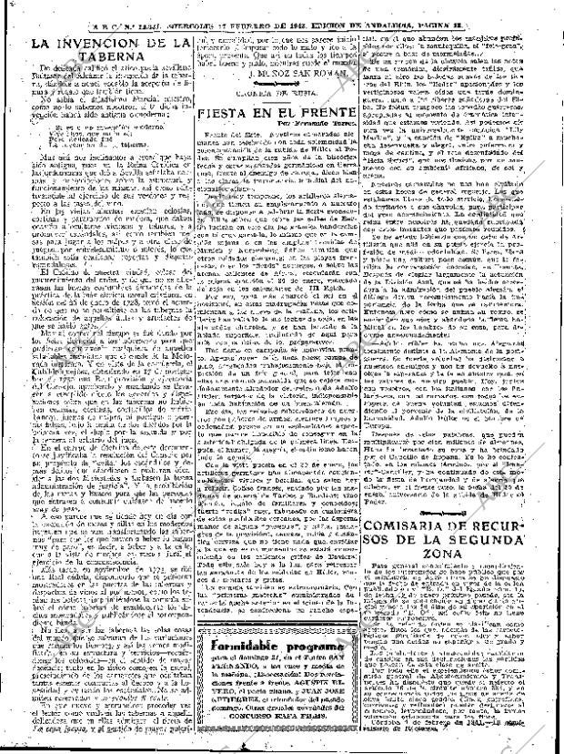 ABC SEVILLA 17-02-1943 página 13