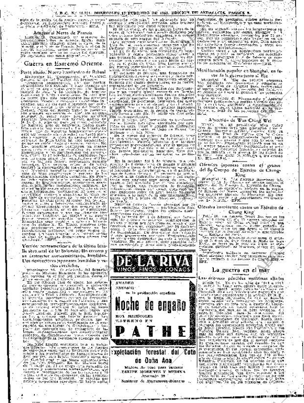 ABC SEVILLA 17-02-1943 página 8