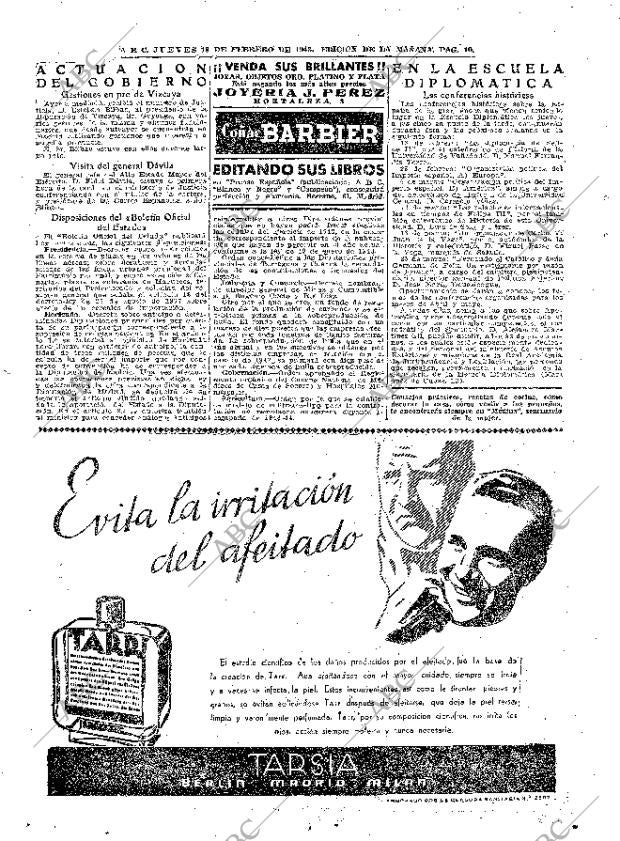 ABC MADRID 18-02-1943 página 10