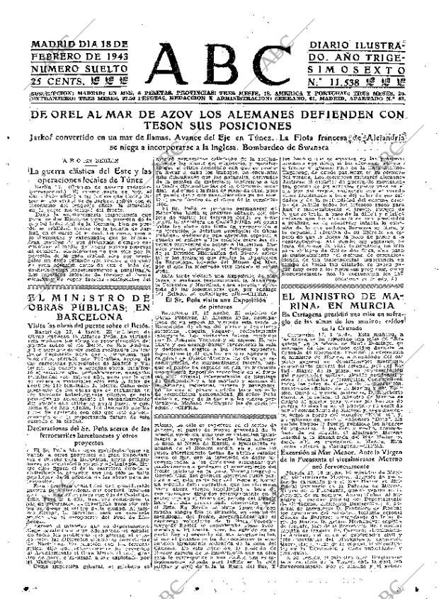 ABC MADRID 18-02-1943 página 7