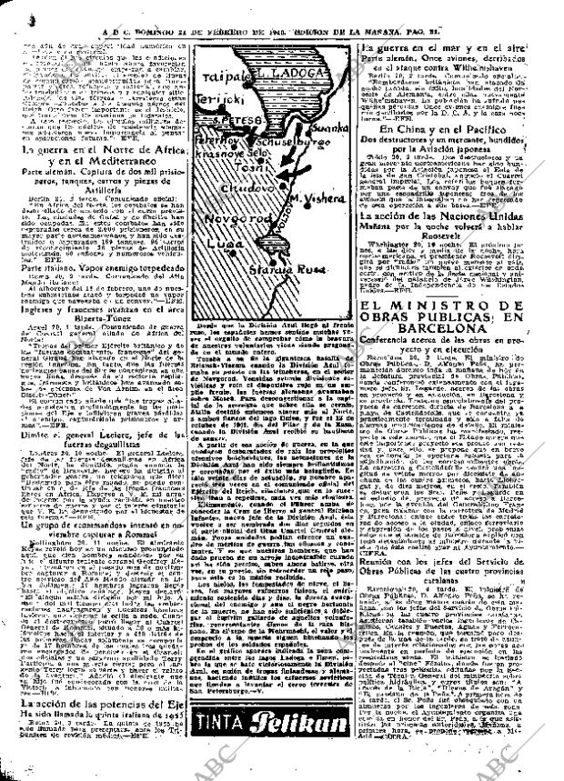 ABC MADRID 21-02-1943 página 21