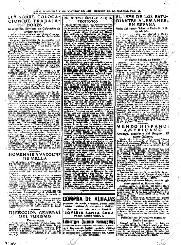 ABC MADRID 02-03-1943 página 12